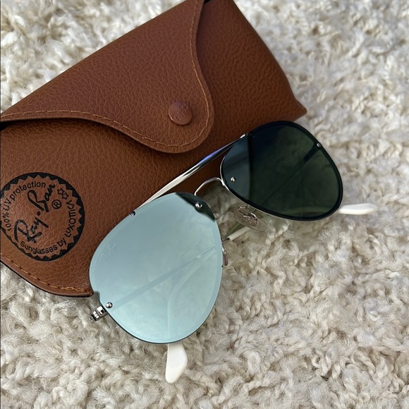 Brand New Ray-Ban Blaze Aviator Sunglasses - Picture 4 of 6